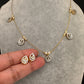 AD Dainty Invisible Short Necklace