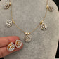 AD Dainty Invisible Short Necklace