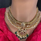 CZ Pearls Jalebi Short Necklace Jhumki