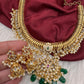CZ Pearls Jalebi Short Necklace Jhumki
