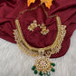 CZ Pearls Jalebi Short Necklace Jhumki