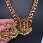 Kempu Matte Ram Parivar Short Necklace