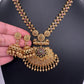 Matte Kemp Short Necklace with Jhumka