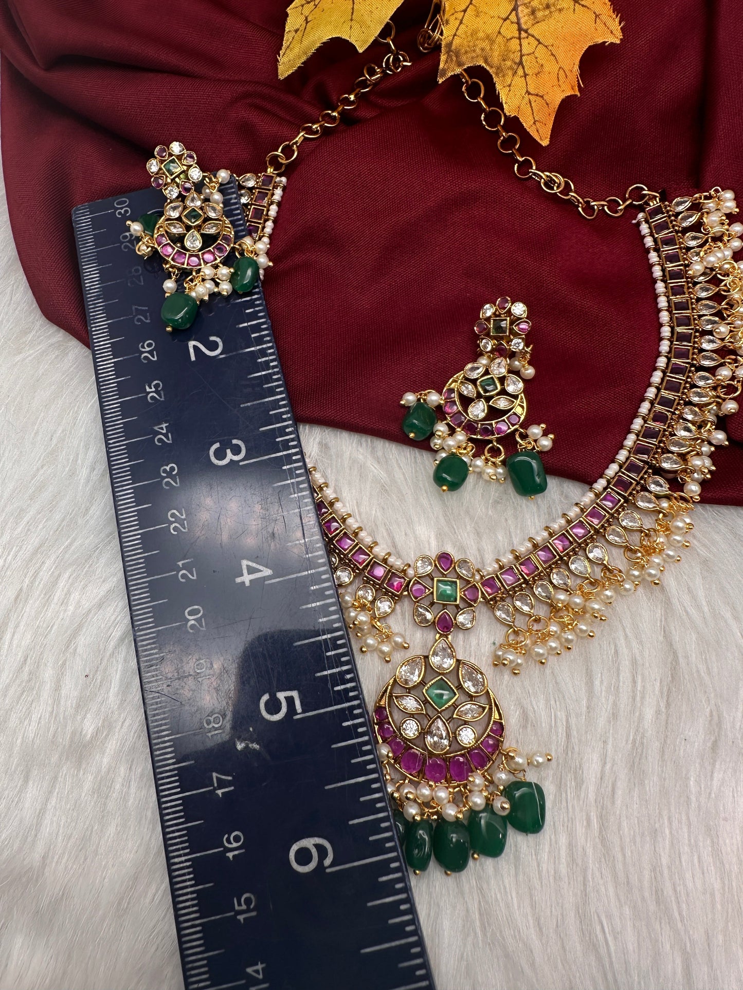 Matte Kemp Guttapusalu Short Necklace