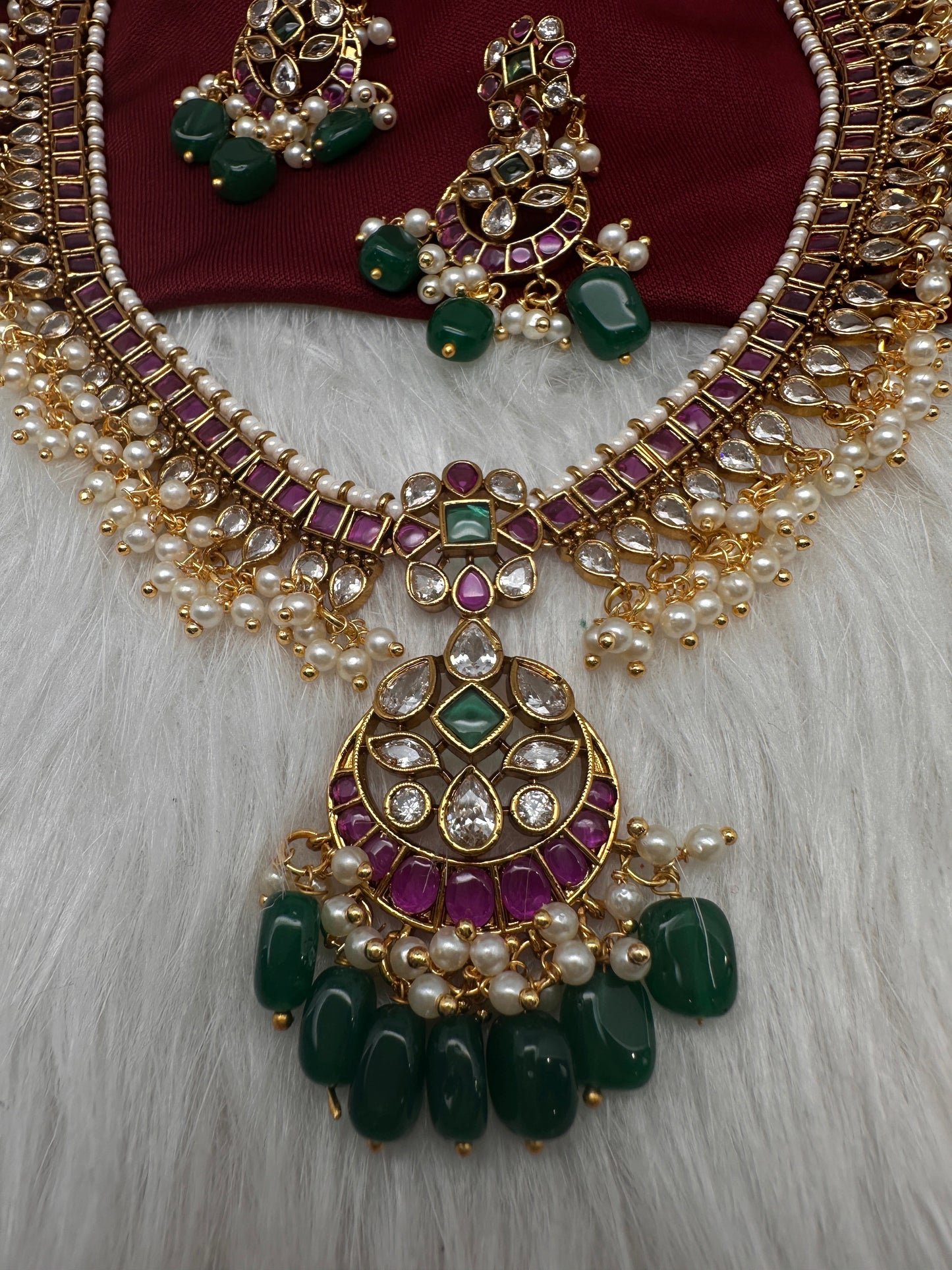 Matte Kemp Guttapusalu Short Necklace