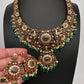 Matte Kemp Traditional Short Necklace