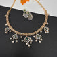 AD  Kanthi Short Necklace - Green