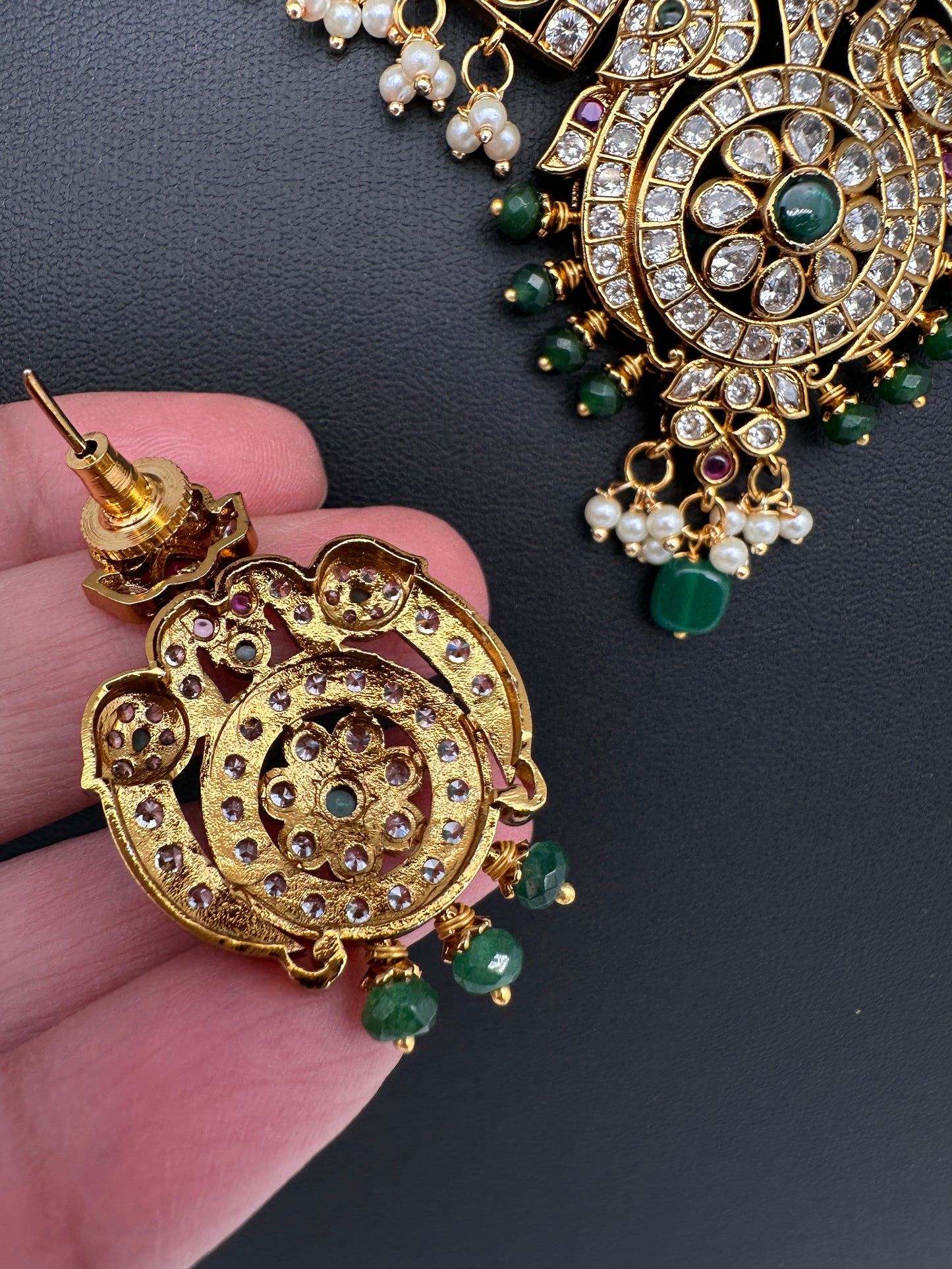 Kempu Matte Kanthi Short Necklace