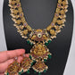 Kempu Matte Goddess lakshmi Jalebi Short Necklace