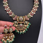 Kempu Matte Heritage Style Ethnic Short Necklace
