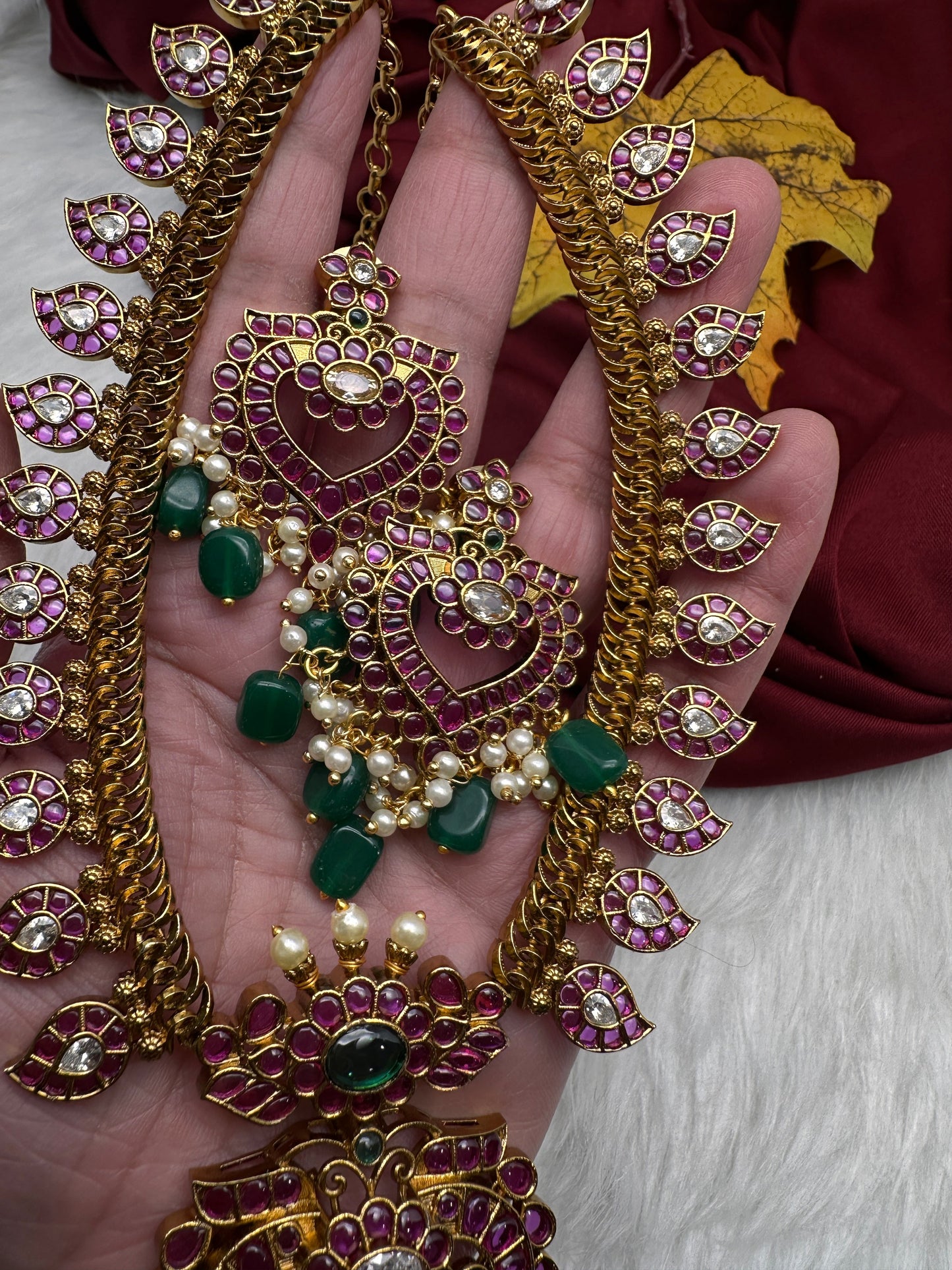 Kemp Premium Matte Mango Short Necklace