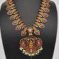 Kemp Premium Matte Mango Goddess Lakshmi Short Necklace