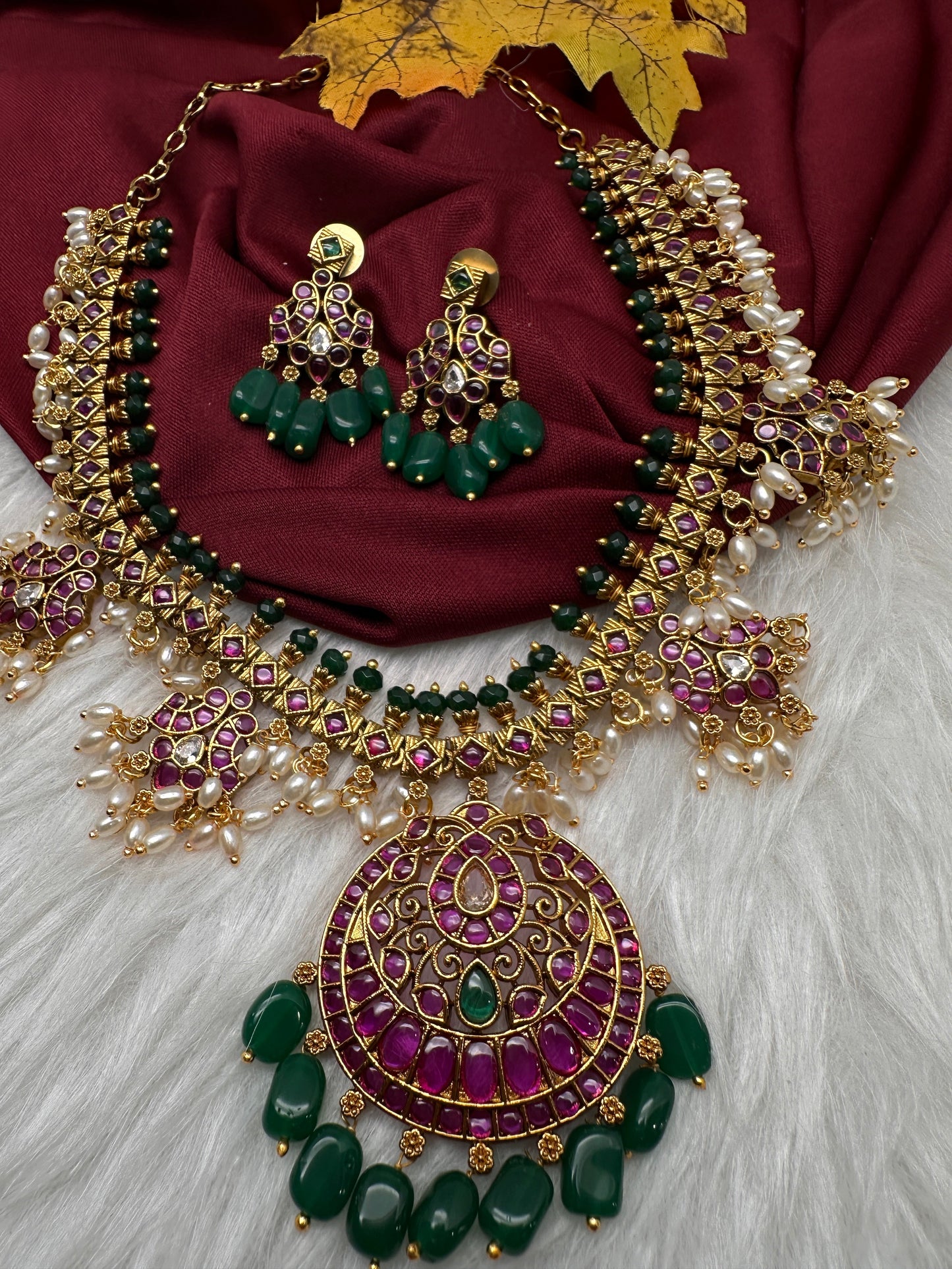 Kemp Premium Matte Guttapusalu Short Necklace