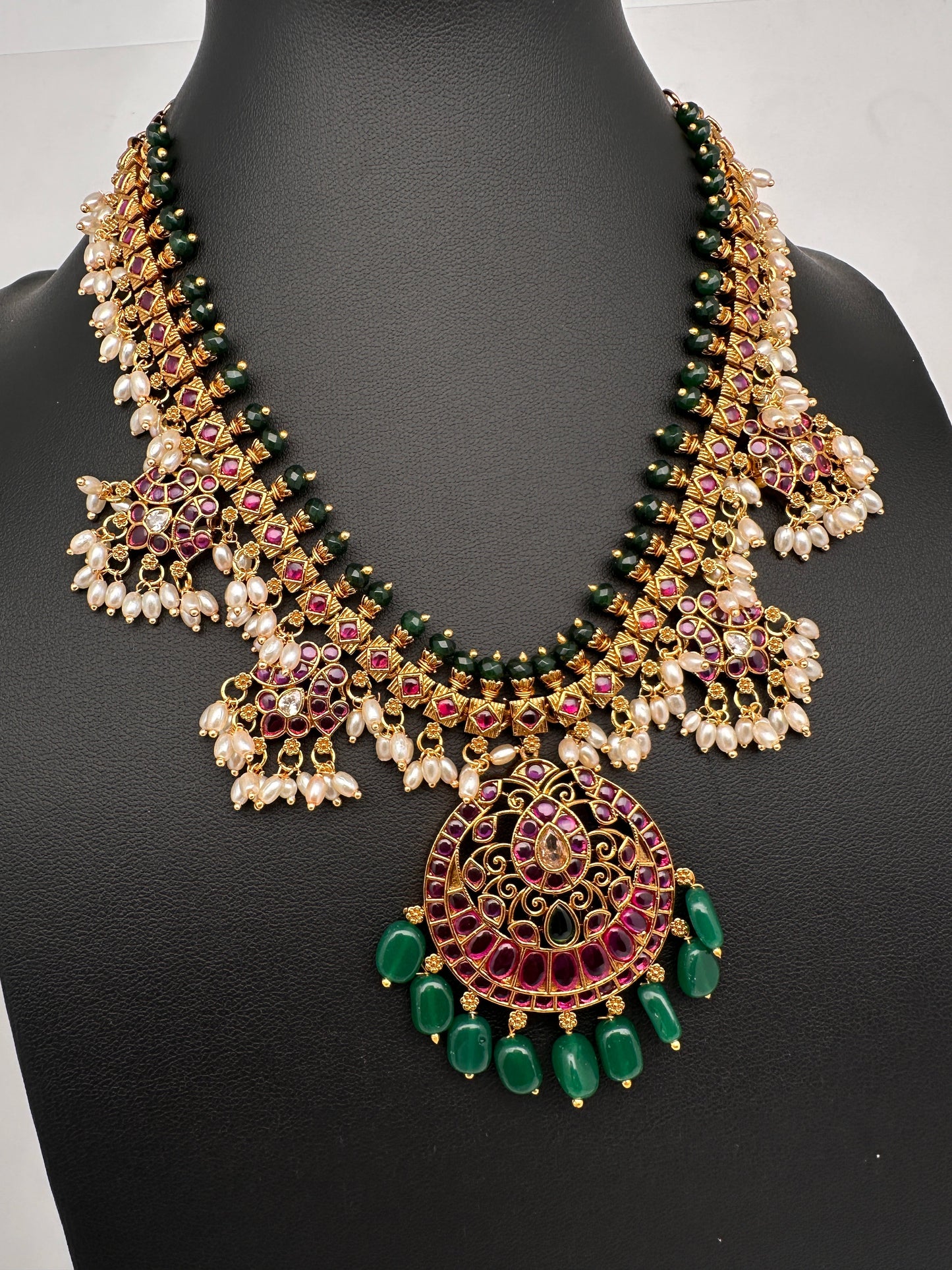 Kemp Premium Matte Guttapusalu Short Necklace