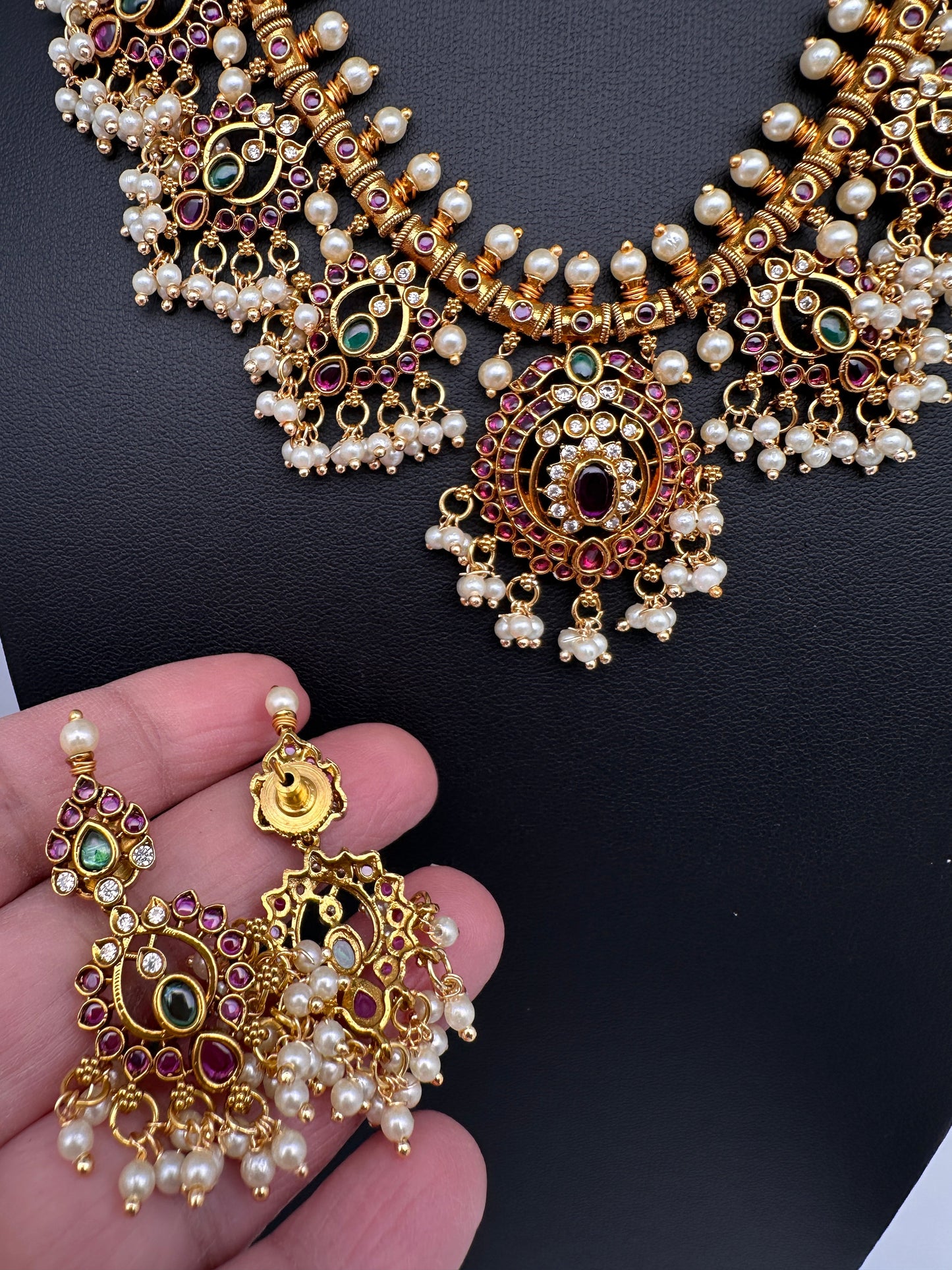 Kemp Premium Matte Guttapusalu Short Necklace