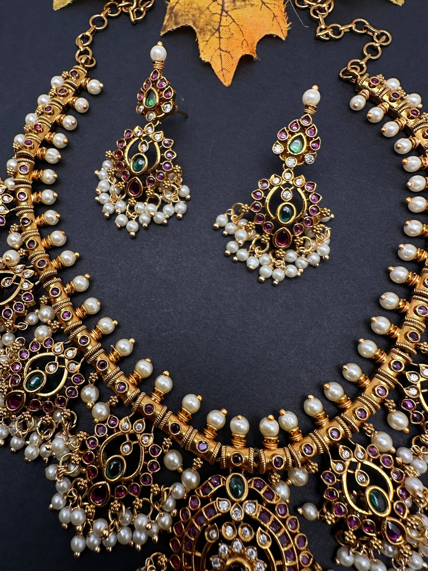 Kemp Premium Matte Guttapusalu Short Necklace