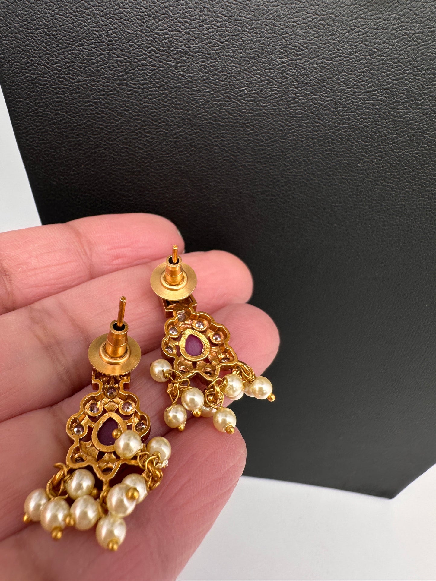 Multi Color Guttapusalu Short Necklace