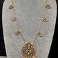 CZ Victorian Dainty Invisible Short Necklace - Pink