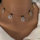 AD Dainty Invisible Short Necklace - 