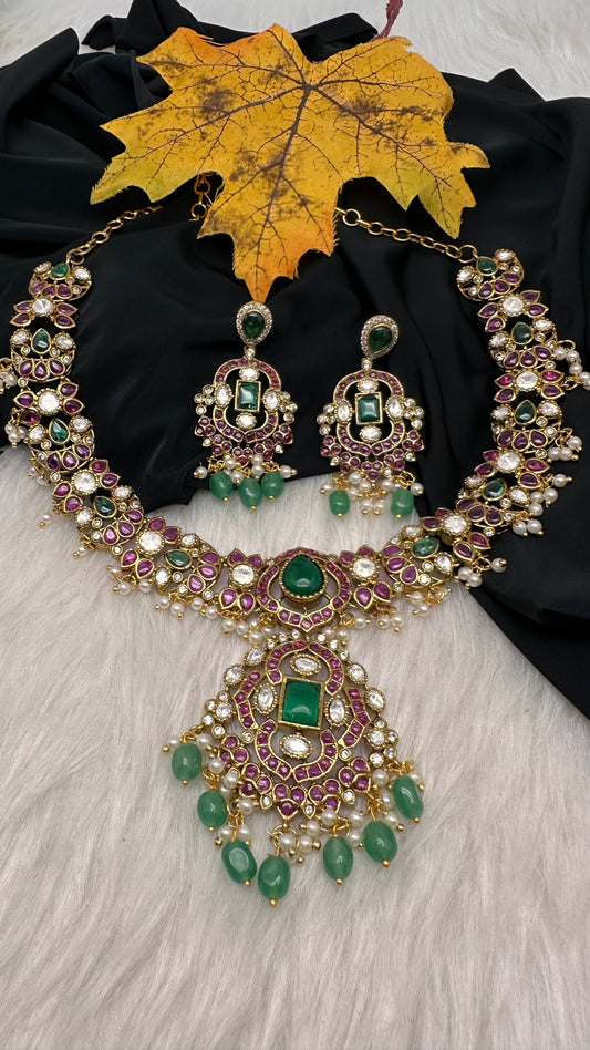 CZ Kemp Short Necklace - Multi