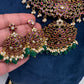 Kempu Floral Short Matte Necklace - 