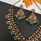 Kempu CZ Short Matte Necklace - 