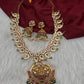 CZ Mango 4 - 1 Short Necklace Comes with 3 Pendents and Jhumka - 