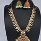 CZ Mango 4 - 1 Short Necklace Comes with 3 Pendents and Jhumka - 