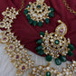 CZ Mango Chandbali Short Necklace - 