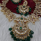 CZ Mango Chandbali Short Necklace - 