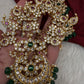 CZ Mango Chandbali Short Necklace - 