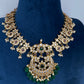 CZ Mango Chandbali Short Necklace - 