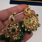CZ Mango Chandbali Short Necklace - 