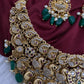 Goddess Lakshmi Neckline Short Necklace - 