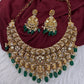 Goddess Lakshmi Neckline Short Necklace - 