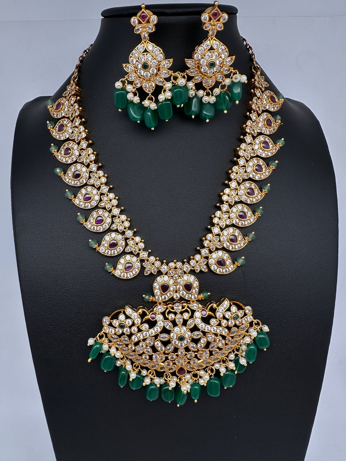 Matte Kemp Mango Mala Short Necklace - 
