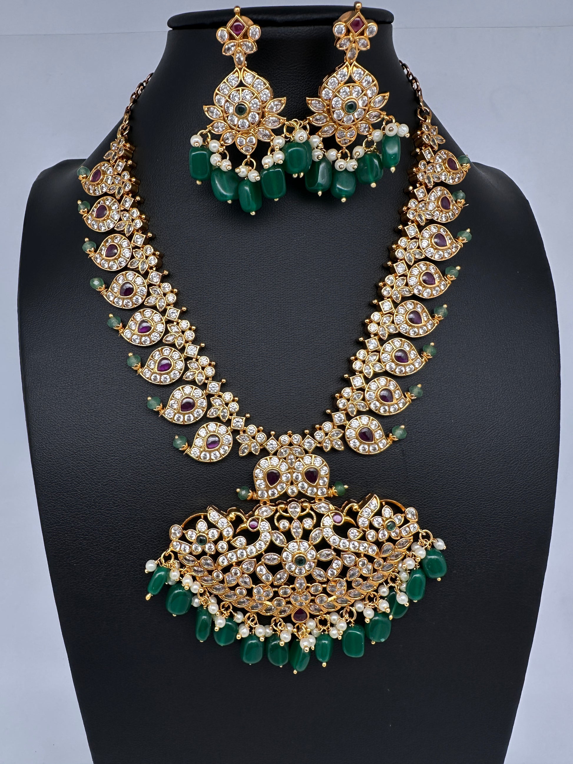 Matte Kemp Mango Mala Short Necklace - 