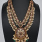 Matte Kempu Double Layer Short Necklace - 