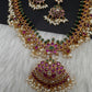 Rice Pearls Guttapusalu Short Necklace - 