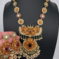 Peacock Multi Stones Short Necklace - product photo 2
