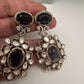 Victorian Moissanite Purple Moissanite Short Necklace