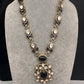 Victorian Moissanite Purple Moissanite Short Necklace