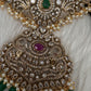 Victorian CZ Birdie Elepant Pattern Short Necklace - 