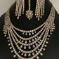 Diamond Multi Layer Elegant Premium Short Necklace