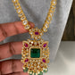 AD Multi Stone Long Necklace