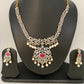 AD Changeable Stones Short Necklace
