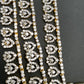 AD Ruby Red Stone Triple Layer Teen Lada Long Necklace