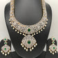 AD Emerald Green Stone Short Necklace