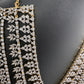 AD Diamond Finish Emerald Green Teen Lada Long  Necklace