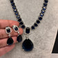 Blue Sapphire Short Necklace